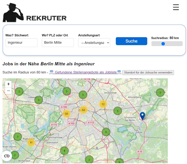 Stellenangebote in der Nähe